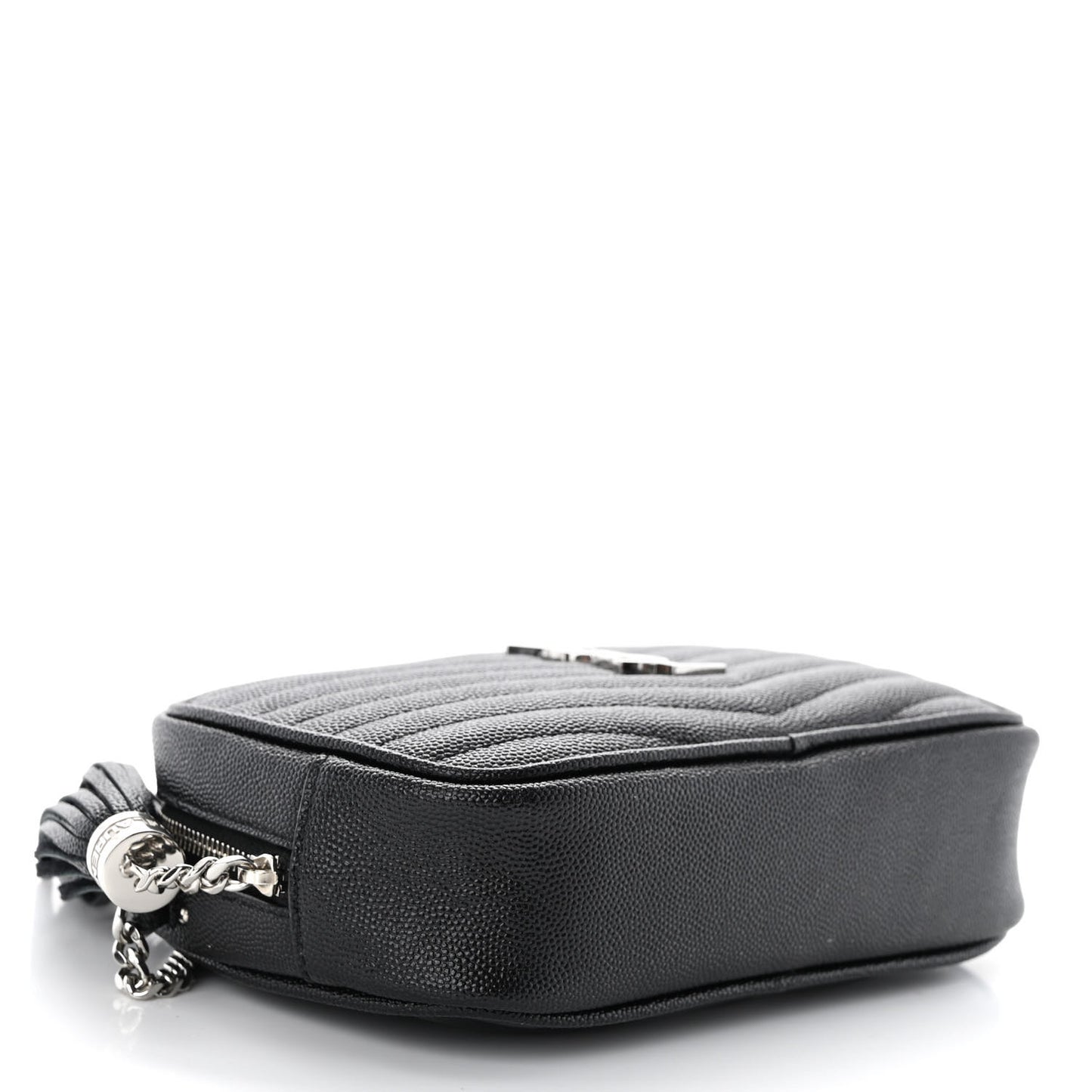 Grain De Poudre Matelasse Monogram Mini Lou Camera Bag Black