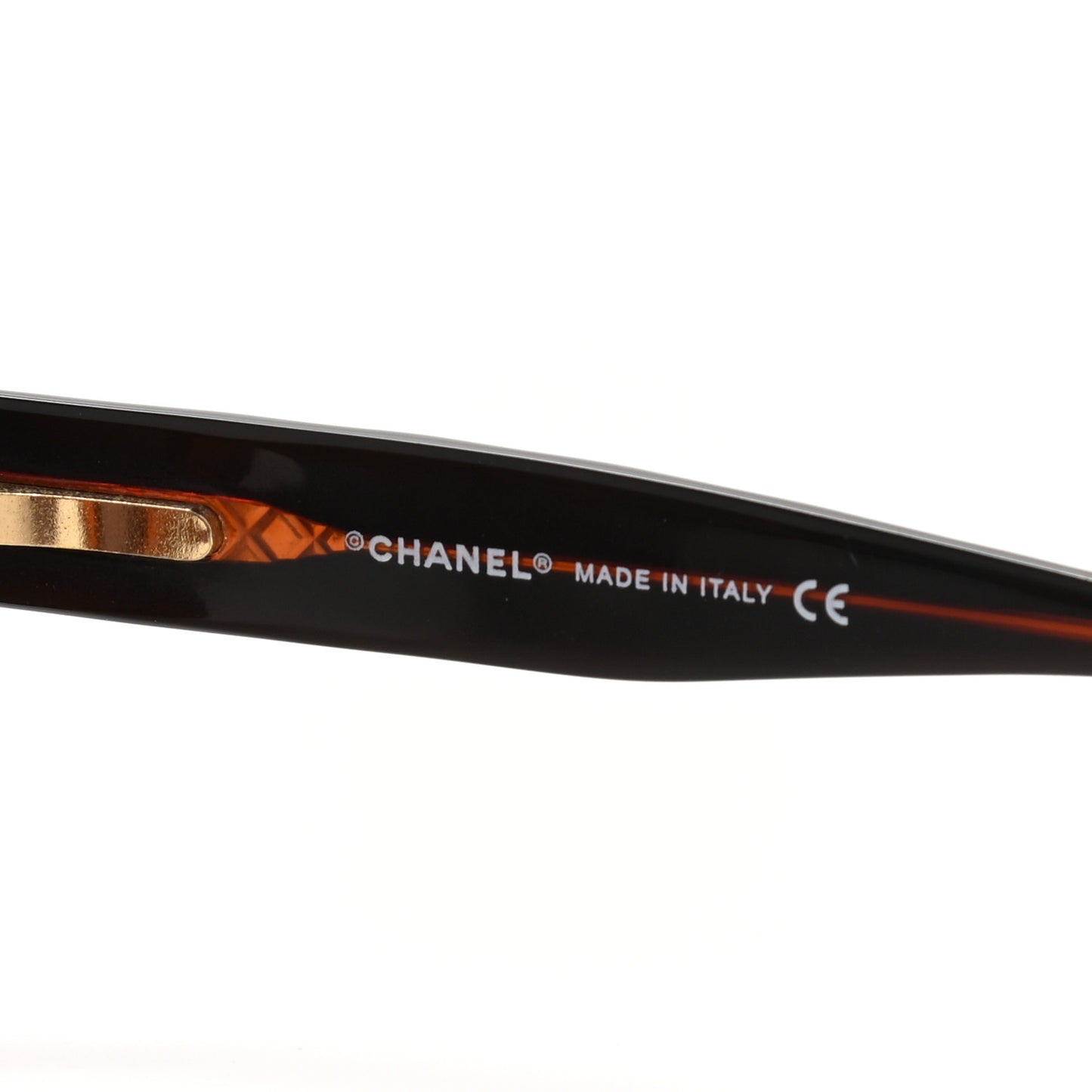 Quilted CC Sunglasses 5124 Dark Brown