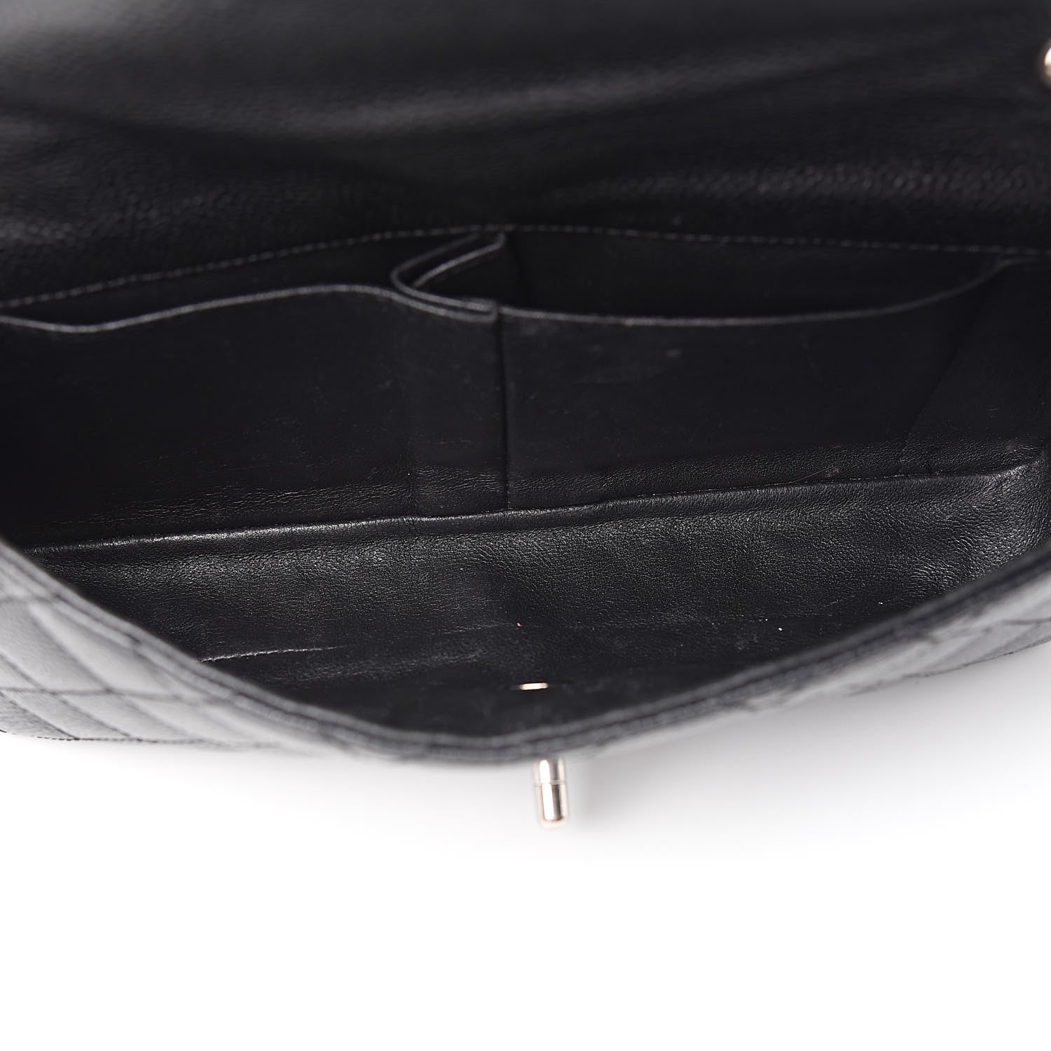 Chanel Caviar Quilted East West Flap Black 5 of 11