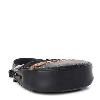 MCM Visetos Mixed Media Medium Patricia Hobo Black 4 of 10