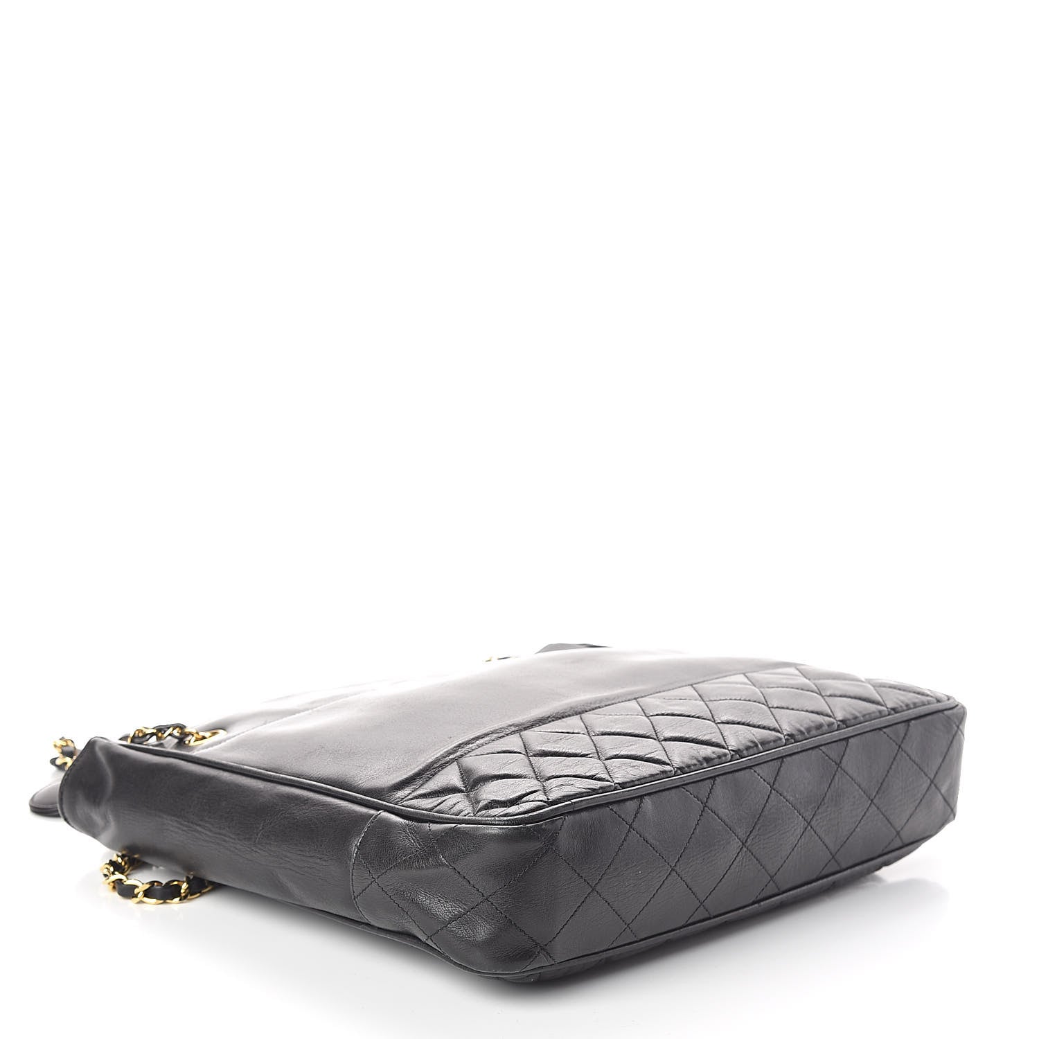 Chanel Lambskin Quilted Shoulder Bag Black 4 of 11