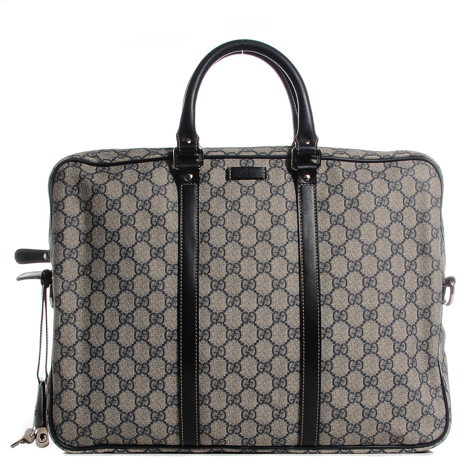 Gucci GG Plus Monogram Medium Briefcase Brown 1 of 9