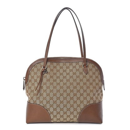 Gucci Monogram Medium Bree Shoulder Bag Beige Tabacco 1 of 10