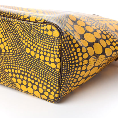 Louis Vuitton Monogram Kusama Waves Neverfull MM Yellow 10 of 11