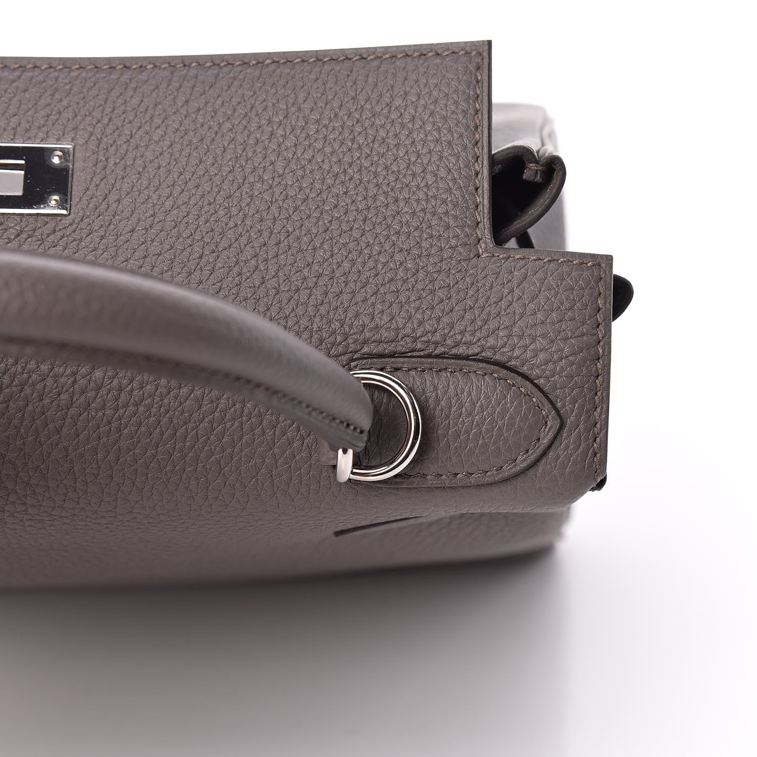 Hermes Togo Kelly Retourne 28 Etain 18 of 34