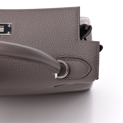 Hermes Togo Kelly Retourne 28 Etain 18 of 34