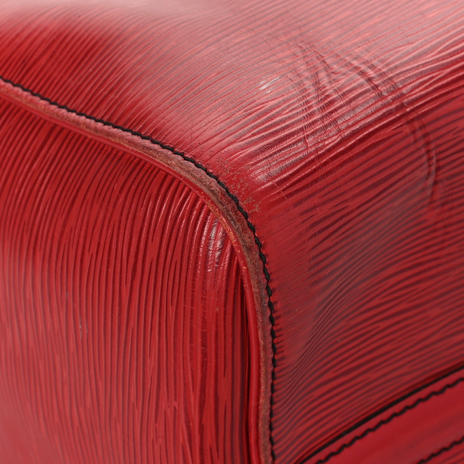 Louis Vuitton Epi Speedy 30 Castillan Red 7 of 14