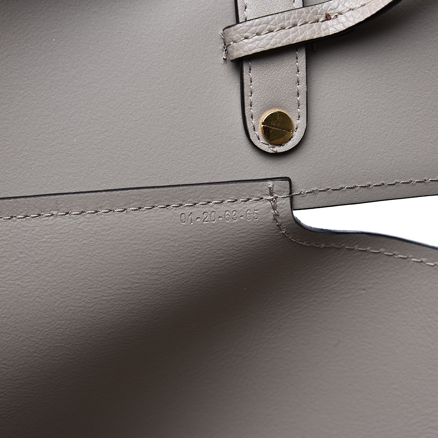 Chloe Smooth Grained Calfskin Medium Aby Tote Motty Grey 6 of 11
