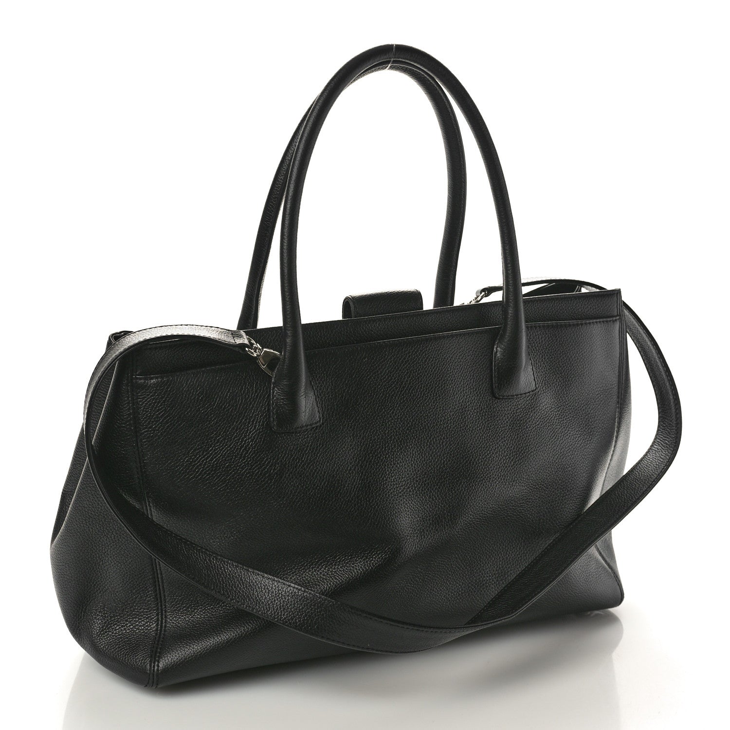 Chanel Caviar Cerf Executive Shopper Tote Black 3 of 10