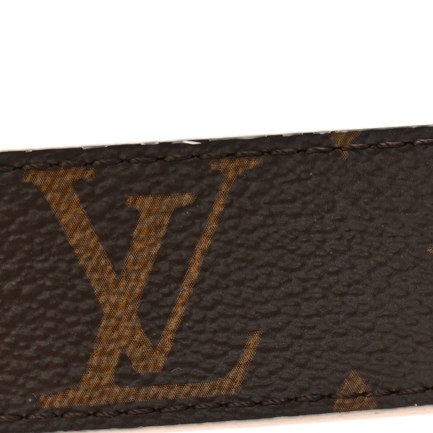 Calfskin Monogram 30mm LV Initiales Reversible Belt 90 36 Rose Ballerine