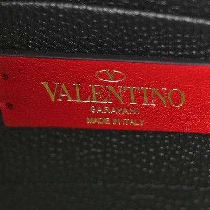 Valentino Garavani Grainy Calfskin Mini Vlogo Hobo Bag Black 5 of 8