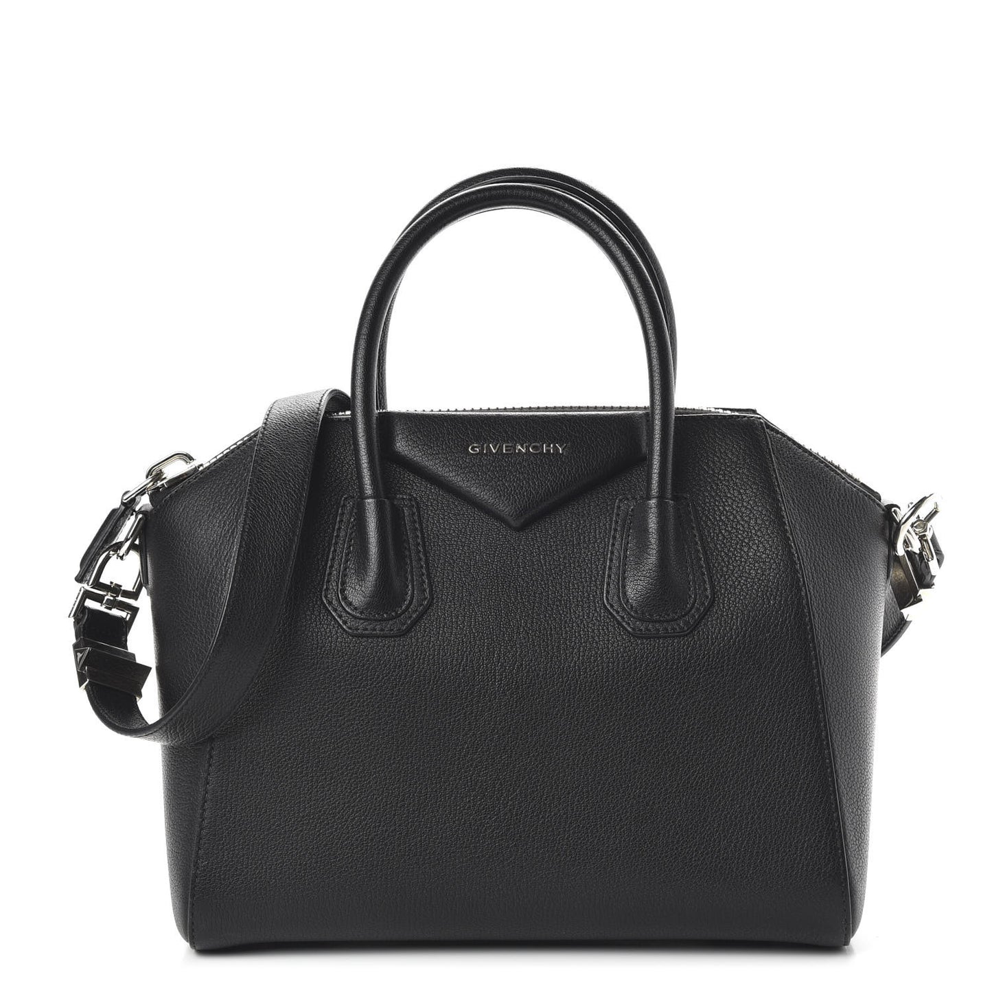Sugar Goatskin Small Antigona Black