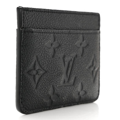 Louis Vuitton Empreinte Card Holder Black 3 of 7