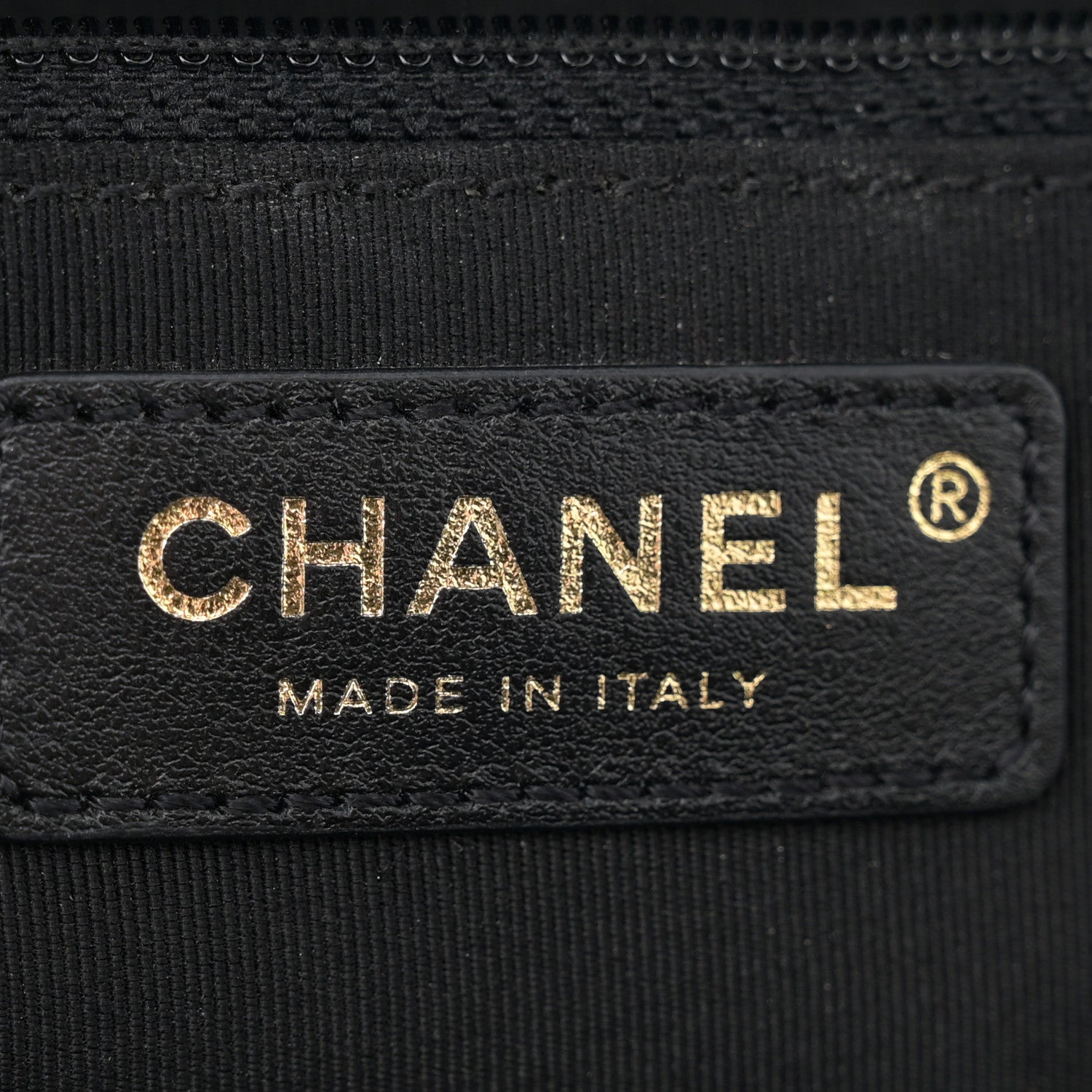 Chanel Bullskin Stitched Small Shopping Tote Black 6 of 12
