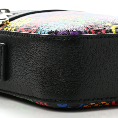 Gucci GG Supreme Monogram Psychedelic Messenger Bag Black 9 of 12
