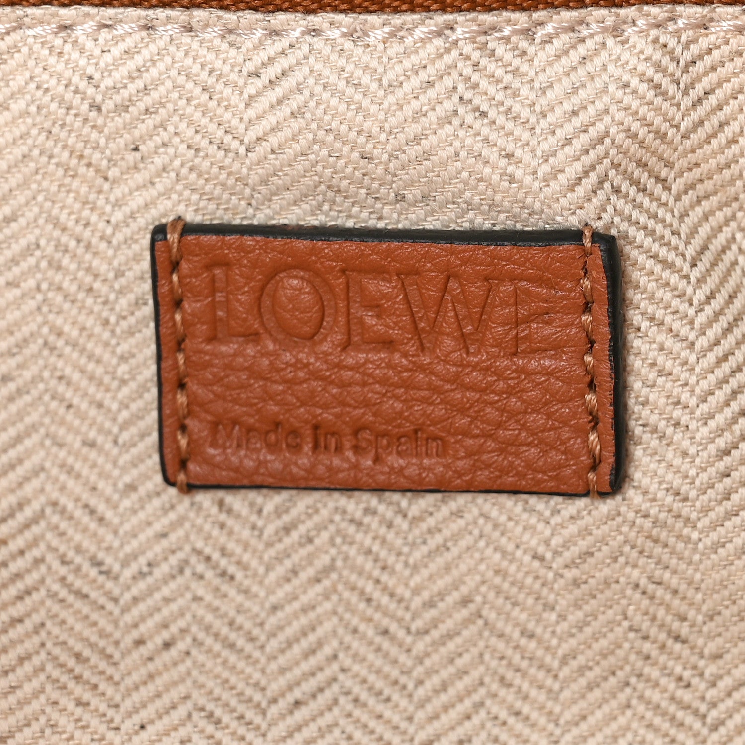 Loewe Calfskin Small Puzzle Bag Tan 6 of 9