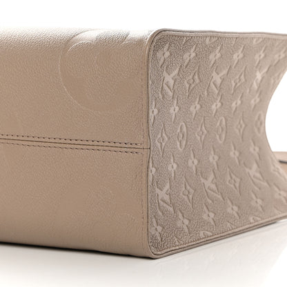 Louis Vuitton Empreinte Monogram Giant Onthego MM Tourterelle 9 of 10