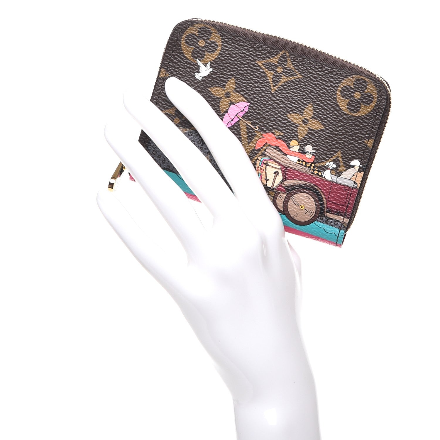 Louis Vuitton Monogram 2015 Christmas Animation Zippy Coin Purse 2 of 8