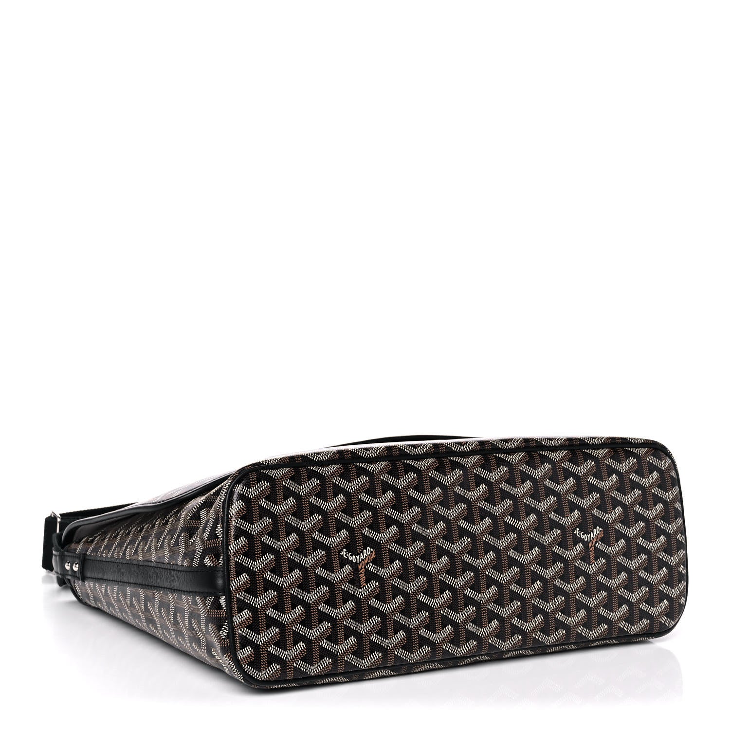 Goyard Goyardine Capetien Messenger Bag Black 4 of 12