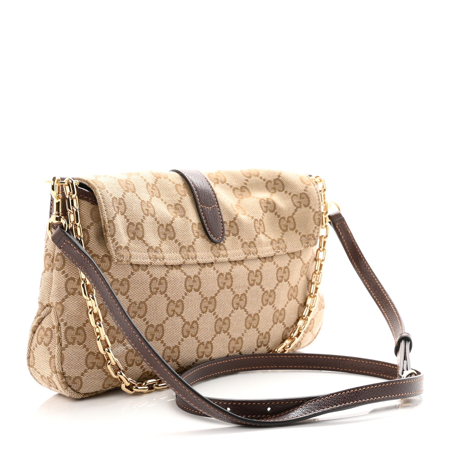 Gucci Monogram Medium Aperitivo Shoulder Bag  Sand Brown 2 of 9