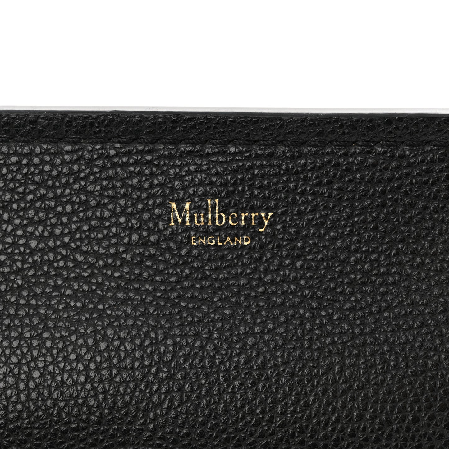 Small Classic Grain Calfskin Small Amberley Satchel Black