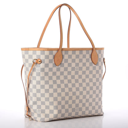 Louis Vuitton Damier Azur Neverfull MM 3 of 8