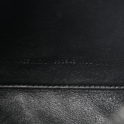 Balenciaga Grained Calfskin Embossed Car Camera Bag Black 7 of 10