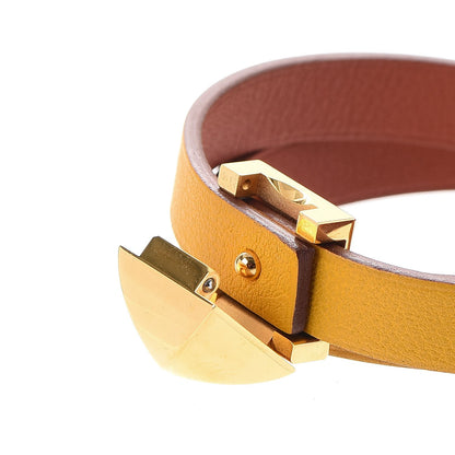 Hermes Swift Medor Infini Bracelet Jaune Ambre Cuivre 7 of 8