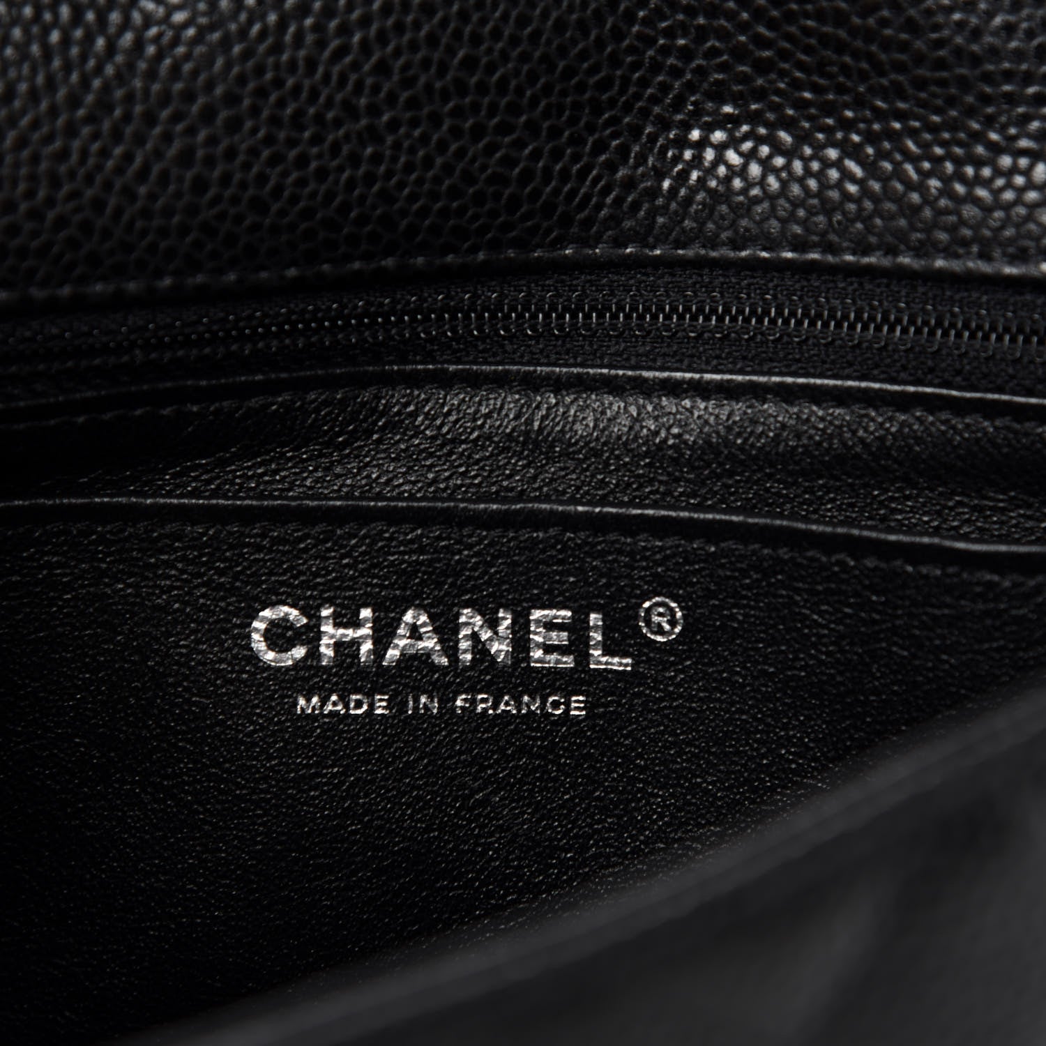 Chanel Caviar Quilted Mini Rectangular Flap Black 9 of 11