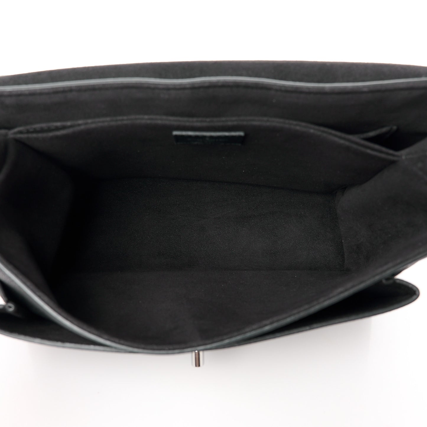 Soft Calfskin My Lockme Top Handle Black