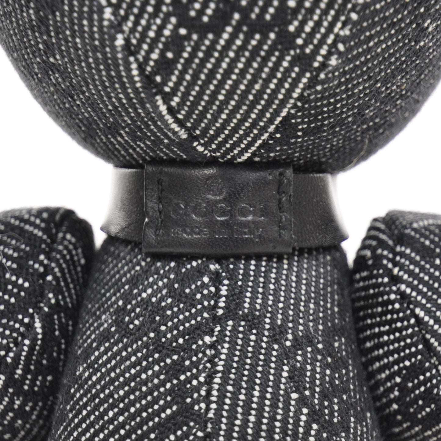 Monogram Stuffed Teddy Bear Navy Blue