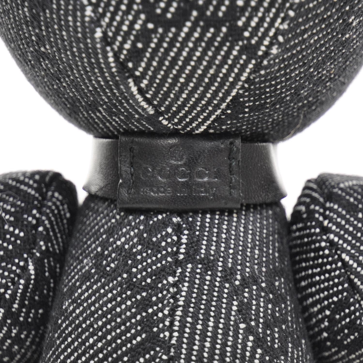 Gucci Monogram Stuffed Teddy Bear Navy Blue 5 of 5