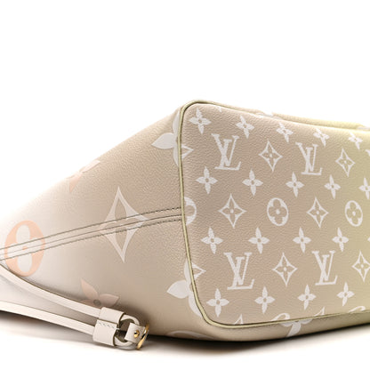 Louis Vuitton Monogram Giant Spring In The City Neverfull MM Sunset Kaki 8 of 9