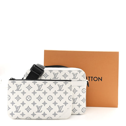 Louis Vuitton Monogram Shadow G65 Trio Messenger White 13 of 13