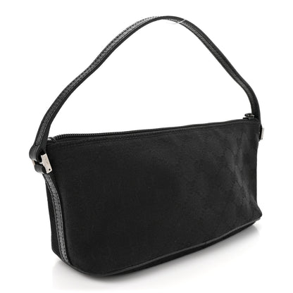Gucci Monogram Boat Pochette Black 3 of 10