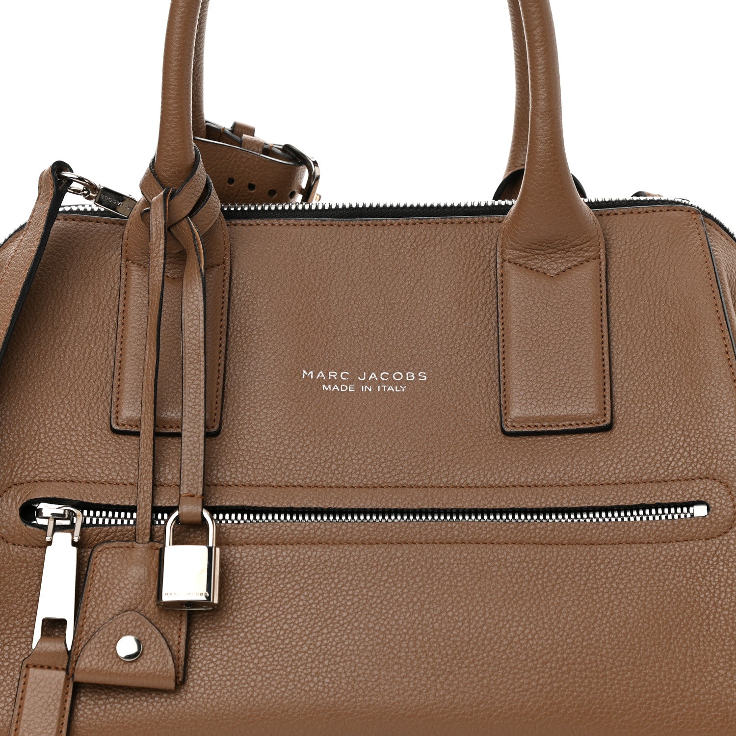 Marc Jacobs Textured Calfskin Small Incognito Satchel Tan 8 of 17