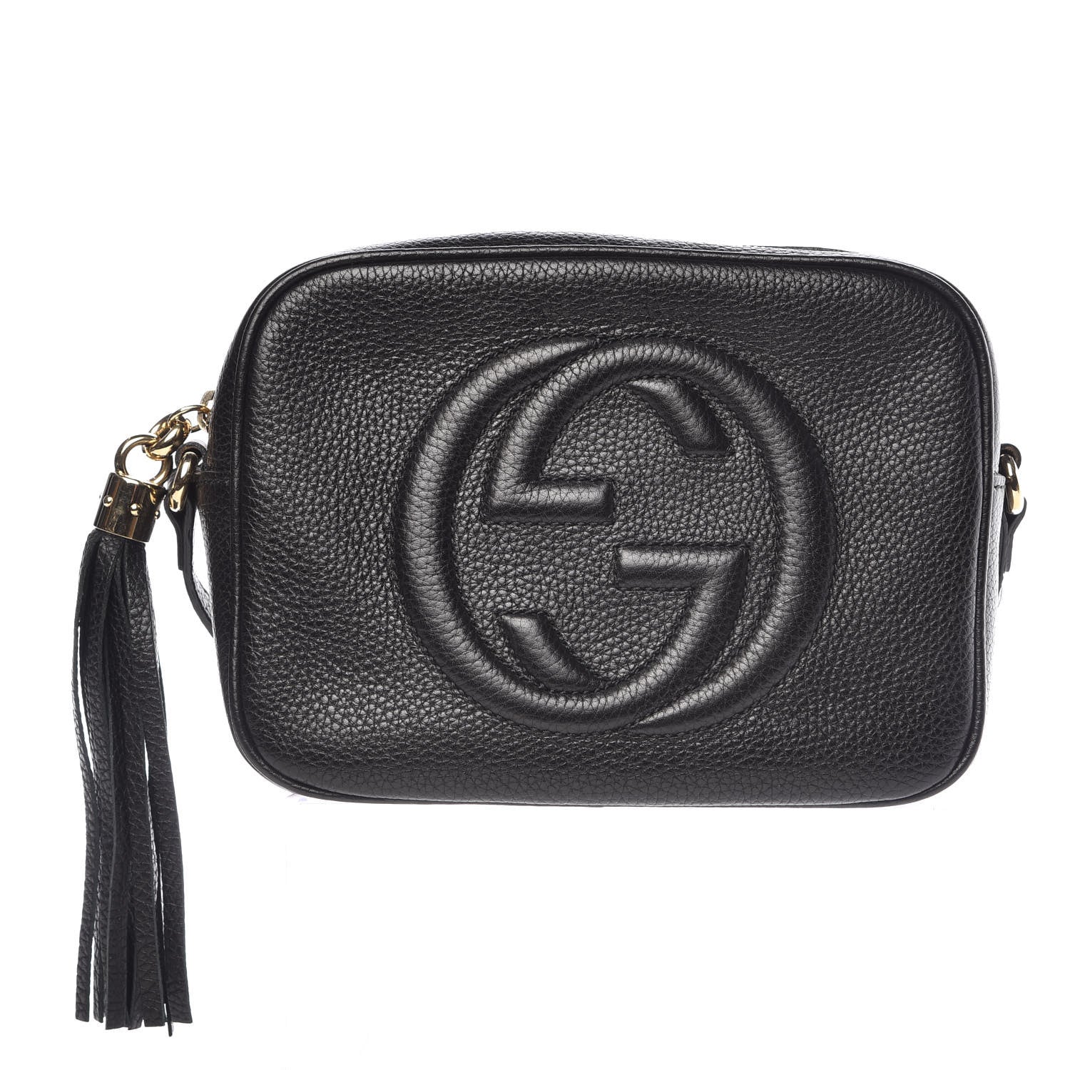 Gucci Pebbled Calfskin Small Soho Disco Bag Black 1 of 10