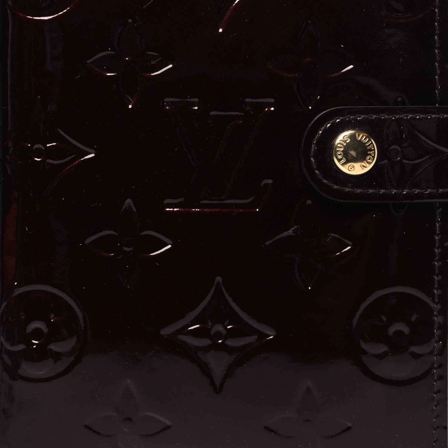 Louis Vuitton Vernis Small Ring Agenda Cover Amarante 7 of 7