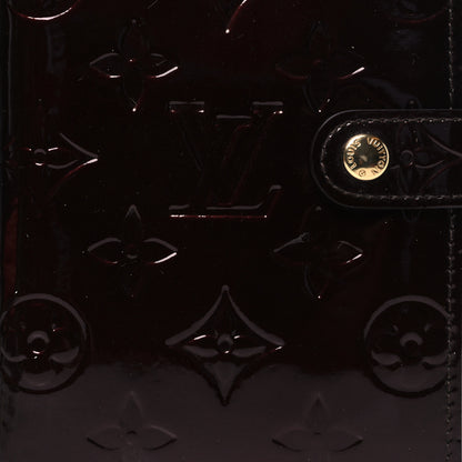Louis Vuitton Vernis Small Ring Agenda Cover Amarante 7 of 7