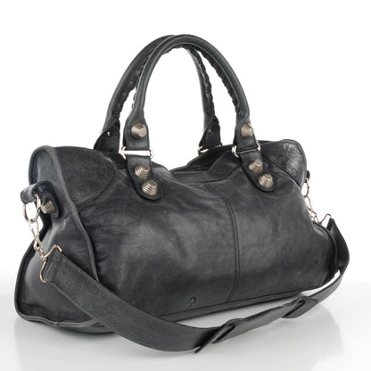 Balenciaga Agneau Giant 21 Silver Hardware Part Time Anthracite 5 of 11