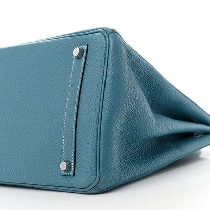 Hermes Togo Birkin 35 Blue Jean 10 of 16