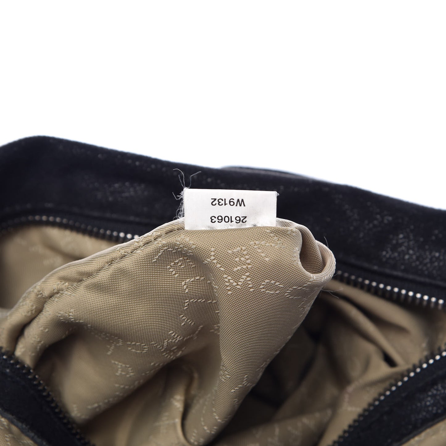 Shaggy Deer Small Falabella Tote Black