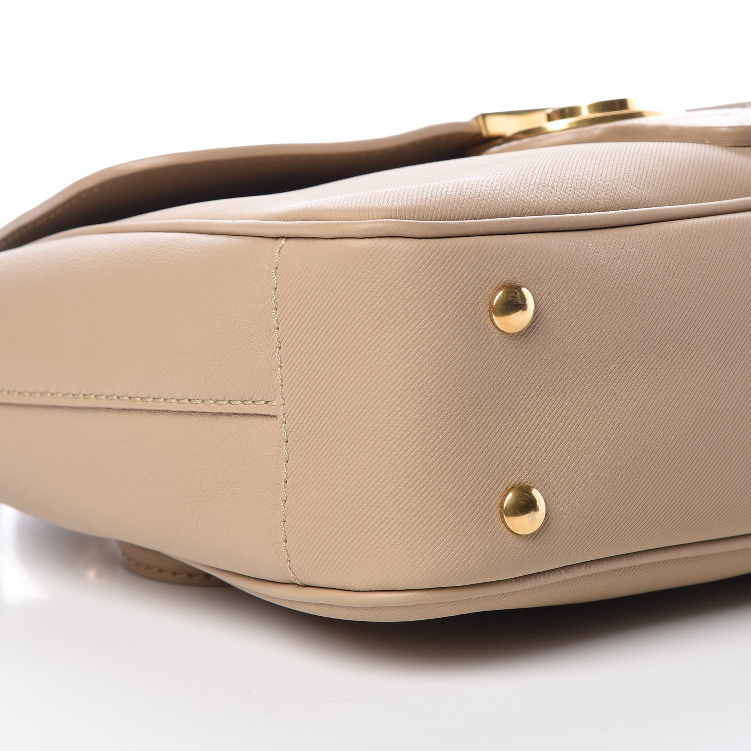 Burberry Trench Calfskin Medium DK88 Top Handle Bag Honey 8 of 9
