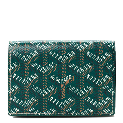 Goyard Goyardine Business Card Holder Green 1 of 7