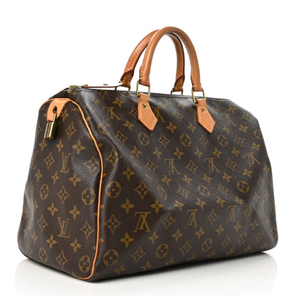 Louis Vuitton Monogram Speedy 35 2 of 10