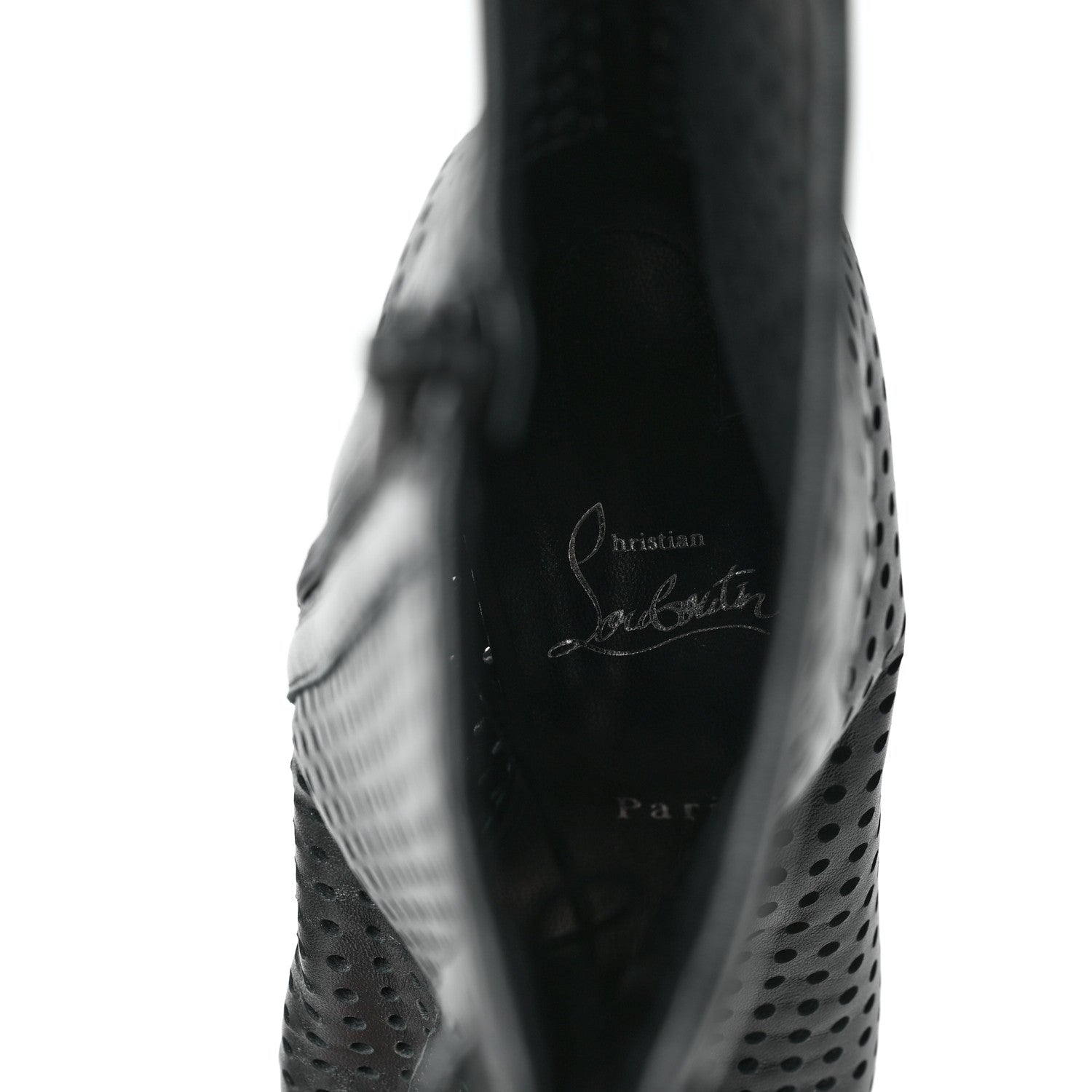 Christian Louboutin Nappa Condora 100 Boots 37.5 Black 7 of 7