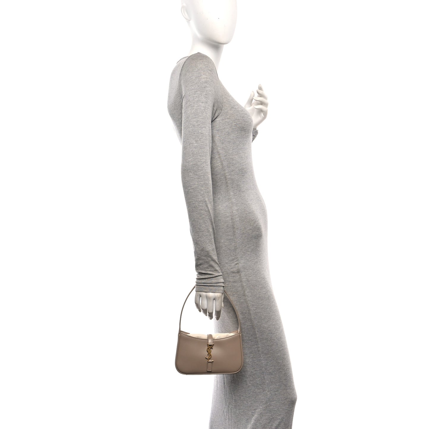 Vegetable Le 5 A 7 Mini Hobo Dark Beige