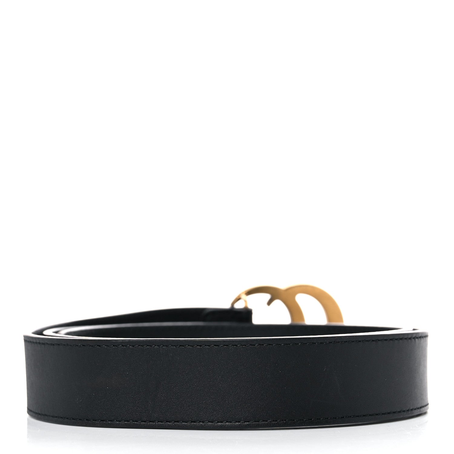 Gucci Calfskin Double G 30mm Belt 90 36 Black 2 of 8