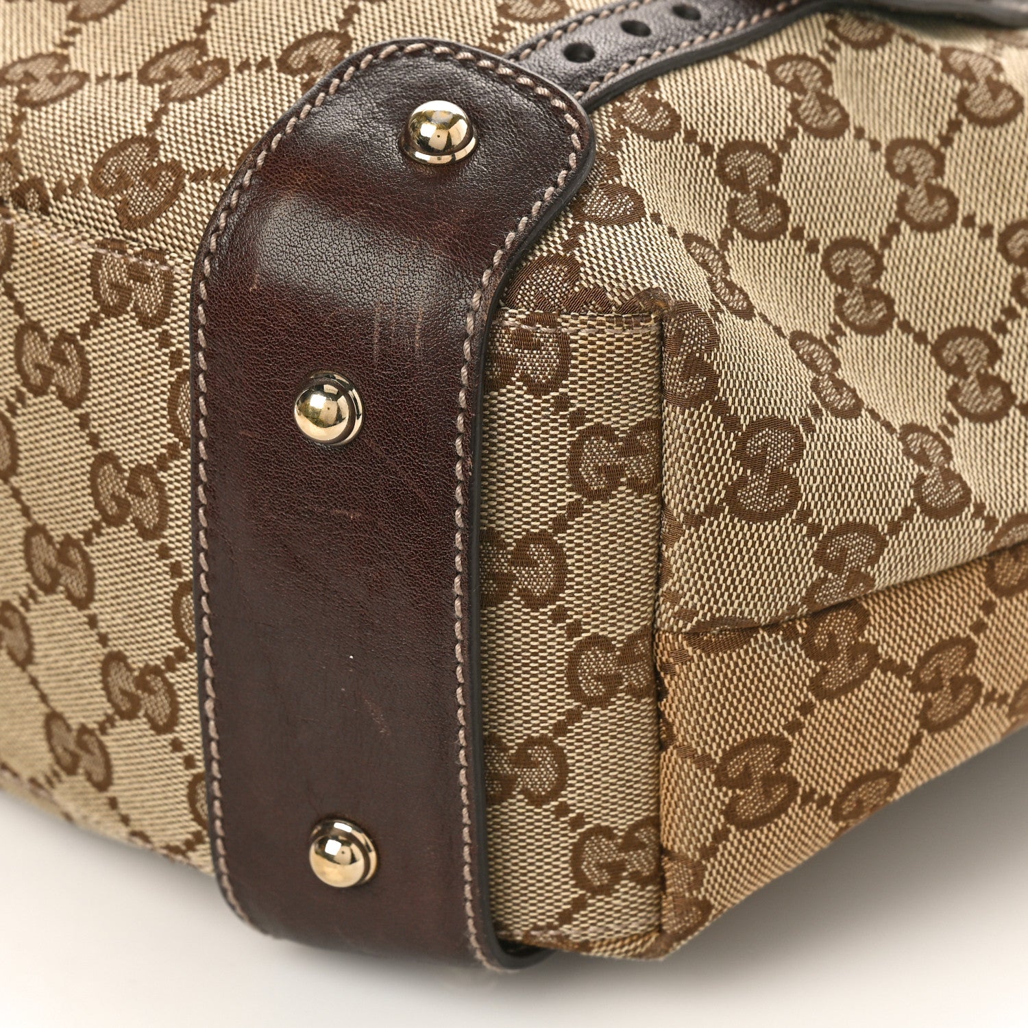 Gucci Monogram Small Pelham Shoulder Bag Dark Brown 8 of 11