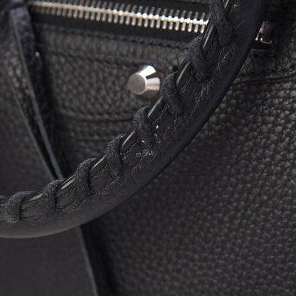 Balenciaga Vibrato Calfskin Classic Silver Hardware S City Black 13 of 14